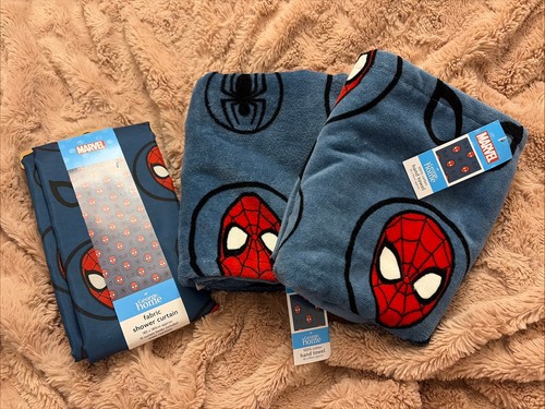 Bnwt marvel spiderman - marvel, shower