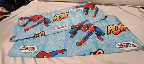 Spider man curtain pair blue - pair,