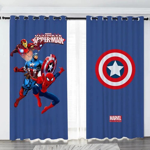 Marvel superhero curtains - marvel,