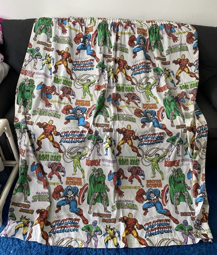 Vintage 80s marvel curtains - 80s,