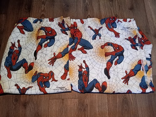 Vintage spiderman curtains - vintage,