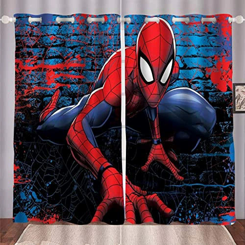 Marvel spiderman curtains - 04,